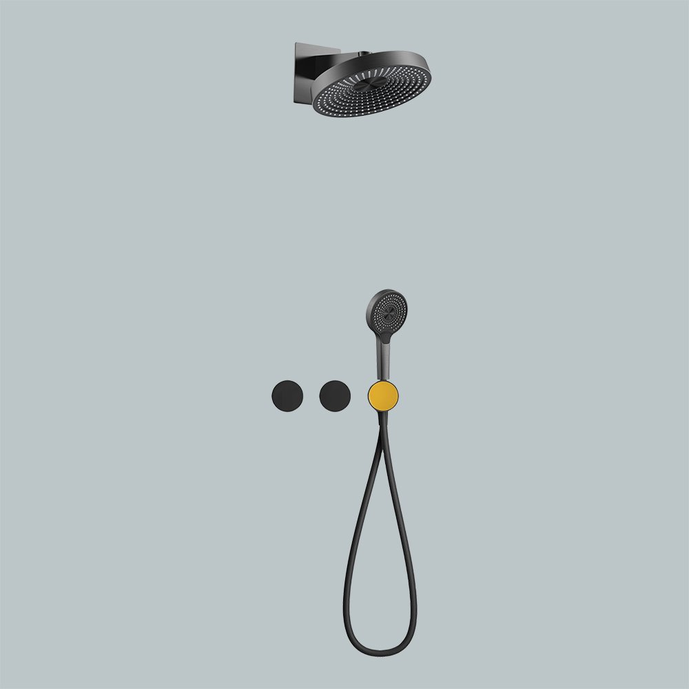 淋浴系统 hansgrohe&GESSI风格